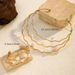 Women’s Jewelry Set Fashion Light Luxury Simple High Grade Pearl Linear Beauty 18k304 Stainless Steel Bracelet_ipsvogv.com
