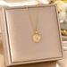 Cat's Eye Stone Mountain Camellia Necklace Women's Trendy Fashion New Fresh Flower Pendant Internet Celebrity Live_ipsvogv.com