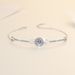 Moissanite Bracelet Brilliant As The Stars Bracelet Mobius One Carat Fashion S925 Sterling Silver Hand Jewelry_ipsvogv.com