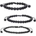 Hot Selling Bracelet Men 4/6/8mm Tiger Eye Volcano White Turquoise Braided Bracelet Essential Oil Aromatherapy Beaded Bracelet_ipsvogv.com