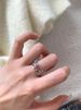 hollowed Out For Zircon The Same Women, With A Niche Temperament And High-end Feel. Exquisite Index Finger Ring Women, Feel._ipsvogv.com