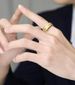 Accessories: Stainless Single Line Frosted Couple Titanium Steel Ring, Korean Version Handmade Jewelry_ipsvogv.com