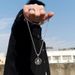Rotating Necklace, Trendy, Small And Popular Design, Hip Hop Titanium Steel Cross, Fading Trendy Pendant, Men's_ipsvogv.com