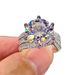 Sanjie Internet Celebrity New Classic Six Claw Luxury Group Set Copper Popular Women's Ring_ipsvogv.com