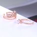 Fashion Crown Detachable Open Ring Rose Gold Plated Zircon_ipsvogv.com