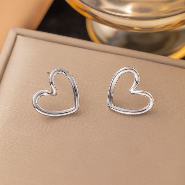 Titanium Steel Does Not Fade, Light Luxury, Niche Hollow Out Love Necklace Women, Ins Korean Version, Simple Design,_ipsvogv.com