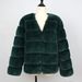 Women's Clothing warm plush coat fur coat jacket_ipsvogv.com