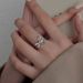 Bow Women's Light Luxury, Open Mouth Index Finger Ring, Niche Design, Simple And High-end Accessories, Gifts_ipsvogv.com