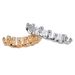 Unisex 10 Tooth Teardrop Style Hip Hop Braces Gold Braces Personality Trend New Style_ipsvogv.com