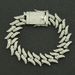 Men's Creative New Product Full Diamond Cuban Chain Trendy Hip Hop Short Thorn Necklace Ornament_ipsvogv.com