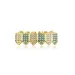 Real Gold Vampire Teeth Fang Grillz Punk Hip Hop CZ Cubic Zircon Poker Letters Iced Out Dia Grills Braces Tooth Cap_ipsvogv.com