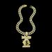 New Hip Hop Full Diamond Cartoon Money Bag Alloy Pendant Trendy Personality Exaggerated Men's Necklace_ipsvogv.com