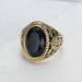 Creative Quality Ins Style Fashion Real Gold Men's Ring Stainless Steel Jewelry_ipsvogv.com