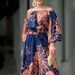 Women's Clothing Two piece Summer New Casual Printed Off shoulder Wide leg Pants Set_ipsvogv.com