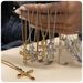 stainless steel cross pendant necklace high grade zircon non fading ins necklace female_ipsvogv.com