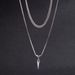 Jewelry Men's Stacked Rivet Necklace Necklace Niche Hip-hop Street Versatile Sweater Chain_ipsvogv.com