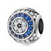 Women's Jewelry Bracelet Diy Blue Zircon Hollow Beads Turkish Eye S925 Sterling Silver Beads Evil Eye Silver Accessories_ipsvogv.com