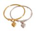 Unisex Titanium steel bracelet stainless steel elastic love bracelet for girls high end fashion light luxury bracelet_ipsvogv.com