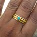 Cao Shi Hot Selling First Jewelry Round Australian Treasure Multi Ethnic Style Ring_ipsvogv.com
