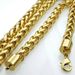 Mens Vacuum Plating Weaved 50 60 70cm Chain Necklace Gift Jewelry_ipsvogv.com