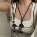 Unisex New Chinese Zen Personality Leather Fish Pendant Necklace Female Retro Niche Design Simple Long Sweater Chain Autumn And Winter_ipsvogv.com