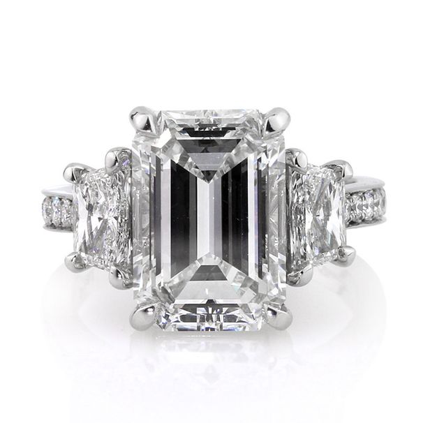 Cao Shi Fashion Engagement Large Square Diamond Zircon Simulation Women's Ring, Romantic Wedding Bridal Ring_ipsvogv.com