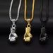 Fitness Boxing Gloves Pendant Necklace for Man Fashoin Hiphop Domineering Stainless Steel Chain Men Sports Leisure Punk Pendant Gift_ipsvogv.com