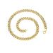 Instagram style minimalist titanium steel necklace street hip-hop trendsetter side Cuban chain jewelry_ipsvogv.com