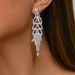 Unisex Celebrity Earrings For Women Long Style Round Face With Diamonds Slimming Fashionable And Individual_ipsvogv.com