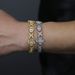 Hip Hop New Cross Eyes Cross Knot Zircon Bracelet Personality Niche Hand Jewelry_ipsvogv.com