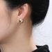 Women's Jewelry Earrings Silver Needle Twisted Stripes Metallic Personality Fashion Exaggerated High End Earrings_ipsvogv.com