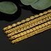 Ladies' Leaf Shaped Water Droplet Heart-shaped Hidden Buckle Women's Geometric Design Br, Gold Plated_ipsvogv.com