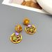 New personalized exaggerated with a dazzling personality, fashionable exquisite earrings, pendants and earrings_ipsvogv.com