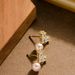 Internet Celebrity Fashion Exquisite Zircon Inlaid Pearl For Women With A Sense Of Luxury, Commuting Simple Silver_ipsvogv.com
