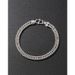 Cuban Bracelet Pure Silver Ins Style Personality Hip-Hop Trendy Men's Thick Horsewhip Chain Bold Hand Jewelry Gift For_ipsvogv.com