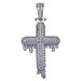 Hip Hop Cross Water Drop Micro Inlaid Zircon Men And Women Trend Ins_ipsvogv.com