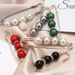 Pearl waist pin accessories dress pants waist big change small artifact clothing collar high end anti exposure brooch_ipsvogv.com