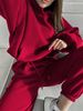 Women's Clothing autumn and winter women's clothing new fashion sports leisure sweater suit_ipsvogv.com