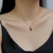 Korean Style Sterg Sier Plated K Gold Retro Avatar Niche Design Necklace Female Clavicle Chain_ipsvogv.com