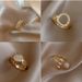 Ring For Women Light Luxury Sense Of Niche Design, Popular On The Internet. The Same Double-layer Zircon Open Ring With_ipsvogv.com