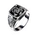 New Creative Scorpio Relief Men's Ring Drip Glue Totem Pattern Carving Poisonous Scorpion Ring_ipsvogv.com