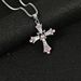 Hip Hop Necklace Accessories, Men's Street Cross, Personality, Bouncing, Di Alloy Pendant, Sweater Chain_ipsvogv.com
