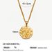 stainless steel necklace high end cross border jewelry ins zircon eight pointed star chain titanium steel necklace pendant female_ipsvogv.com