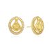 Women’s Jewelry Set Fashion Hot Selling Jewelry Ins Trendy Round Micro Inlaid Zircon Madonna Earrings Fashionable Retro Earrings For Women_ipsvogv.com