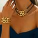 Women’s Jewelry Set Fashion Lucky Twisted Pendant Necklace Bracelet Set Double Layer Temperament Hot Selling Jewelry_ipsvogv.com