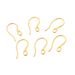 Stainless Steel Large Hook Flattened Fish Earring Materials, Ear Handmade Jewelry Accessories, DIY_ipsvogv.com