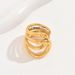 Women’s Jewelry Set Fashion Ins Geometric Light Luxury Style Female Opening Adjustable Ring Niche High End Multi Layer Winding Design Plain Ring Ring_ipsvogv.com