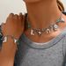 Minimalist Element Women's Necklace Bracelet Set with Personalized Bull Head and Horseshoe Pendant Design Multi Layer_ipsvogv.com