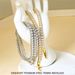 316 Stainless Tennis Chain For Men With Zircon Sparklin Liht Luxury Hih-end Titanium Steel Jewelry Bracelet_ipsvogv.com