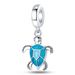 Women's Jewelry Luminous Ocean Style Shell Crab Dolphin Starfish Turtle Pendant Silver Plated DIY Jewelry Accessories Beads_ipsvogv.com